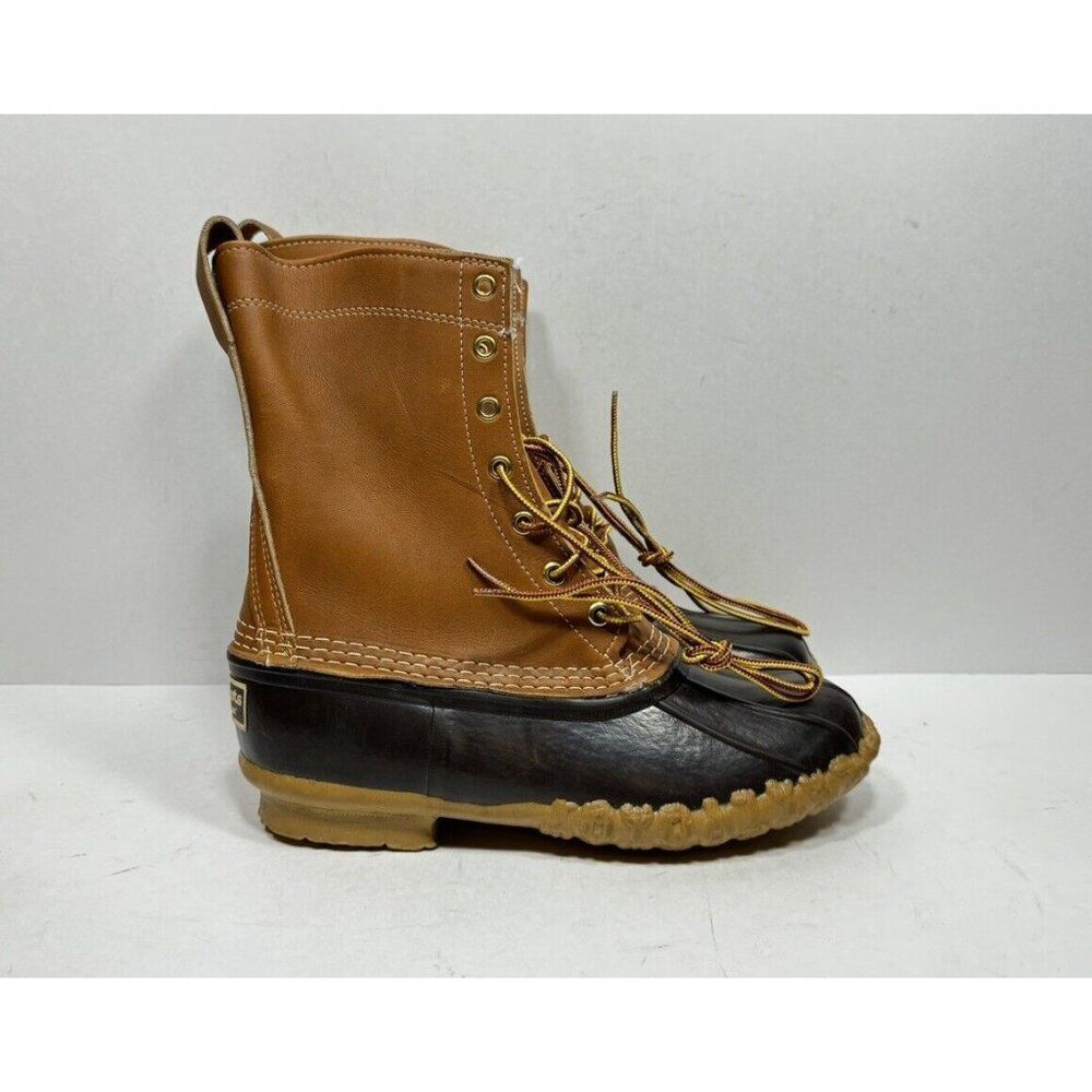 Women's Tan and Black Duck Boots